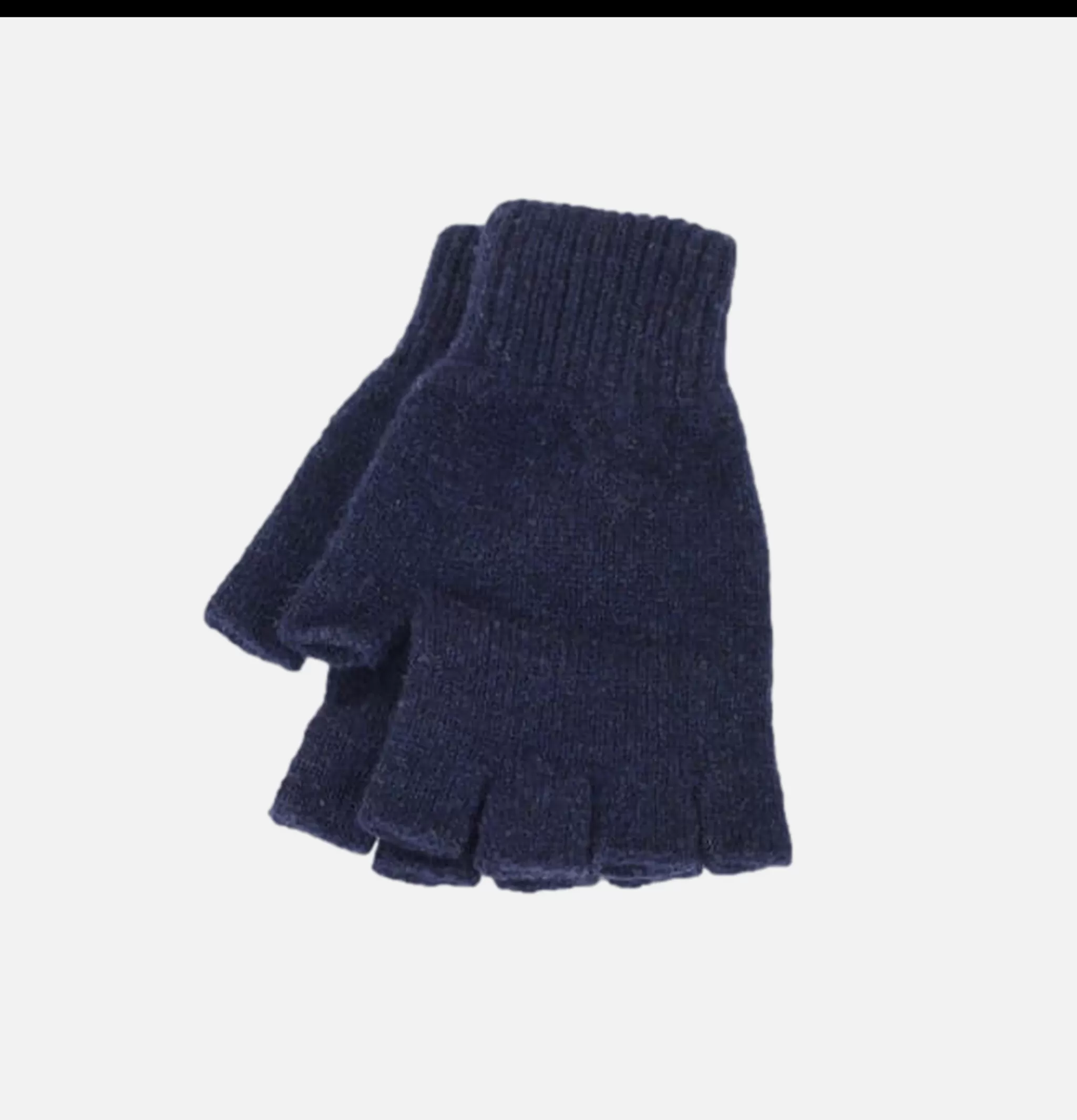 ROBERT MACKIE Gants • Bonnets • Echarpes | Mitten en Laine Navy