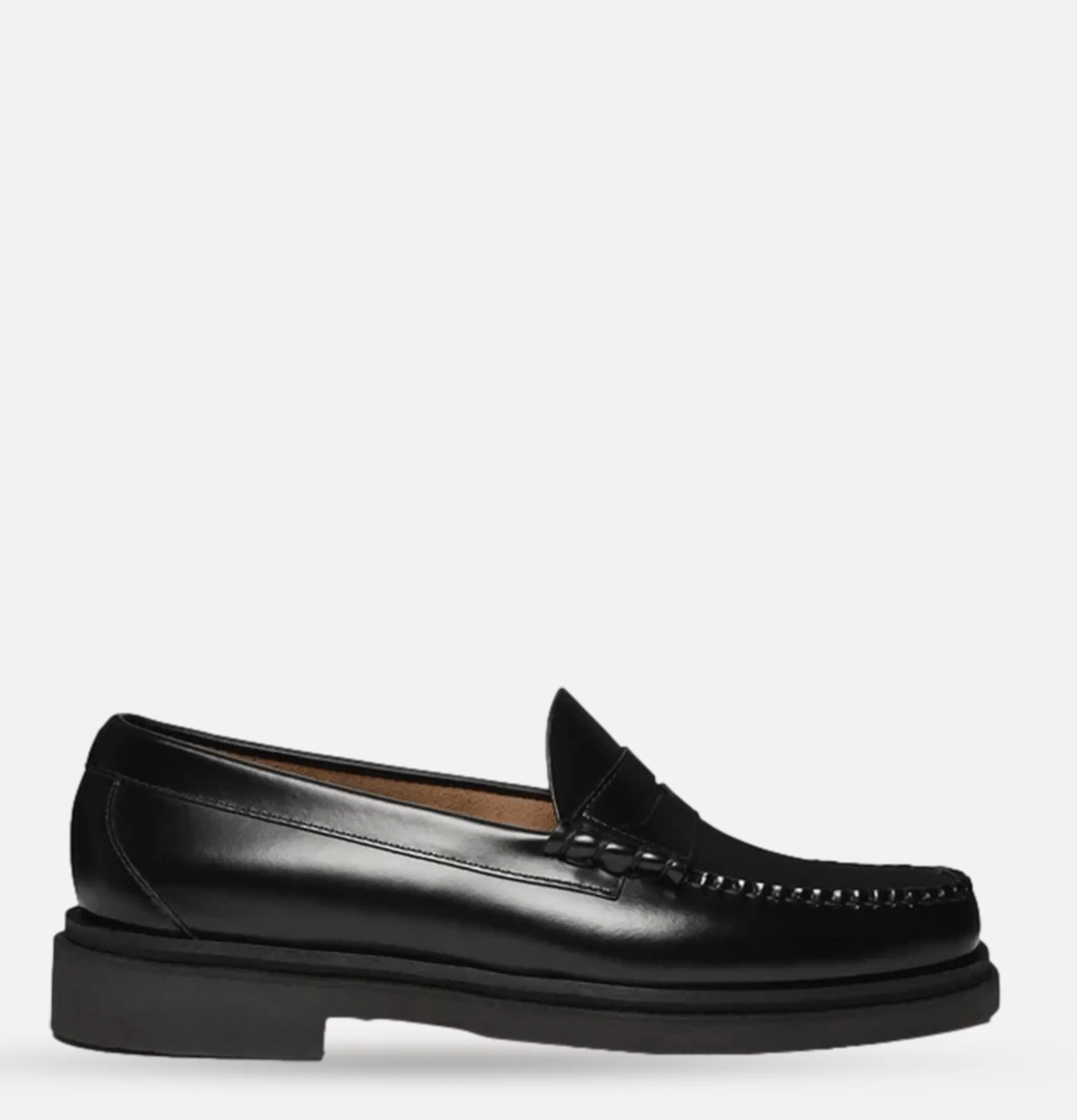 G.H. BASS Mocassins | Moccassin Weejun Step Larson Black