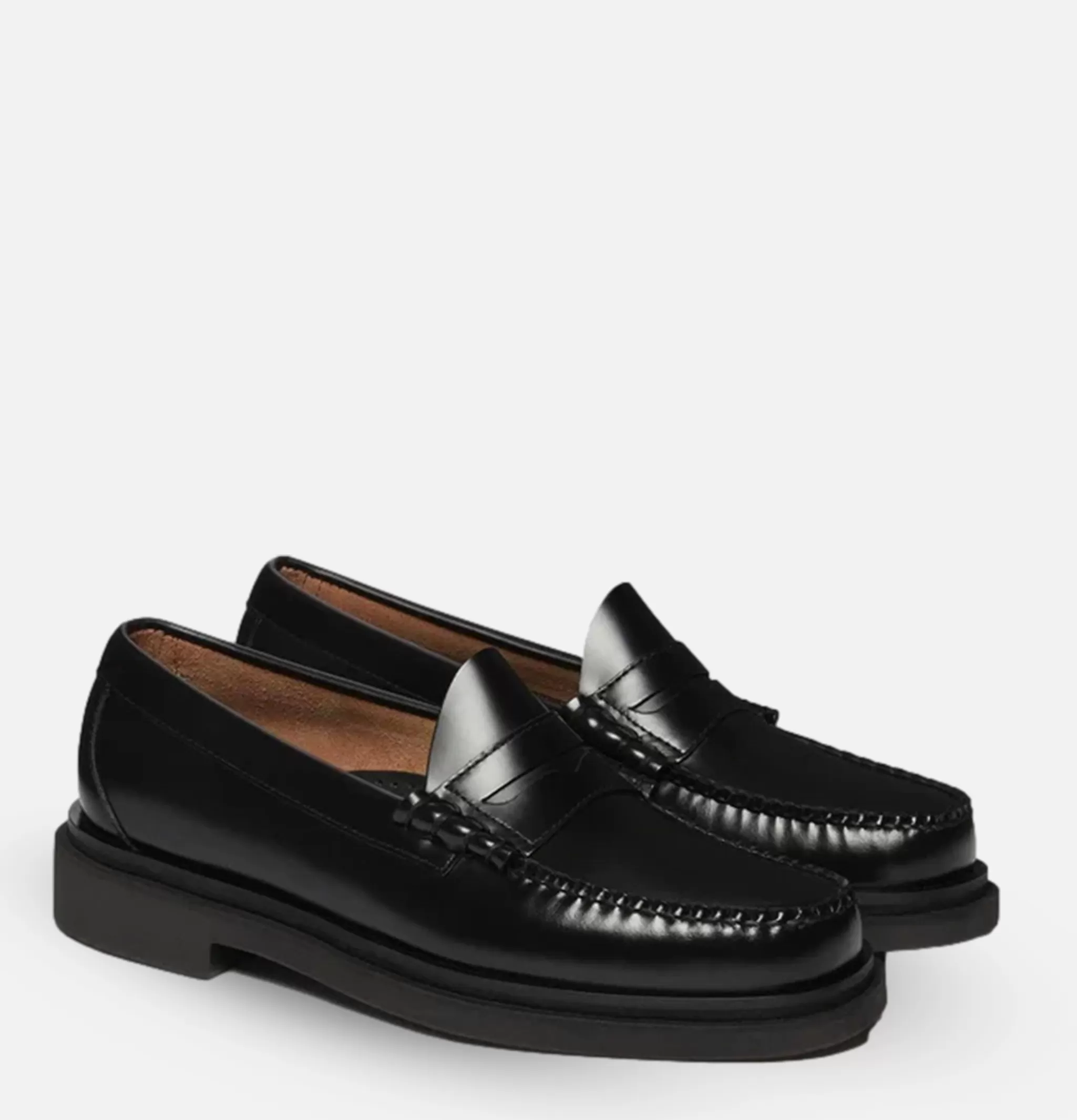 G.H. BASS Mocassins | Moccassin Weejun Step Larson Black