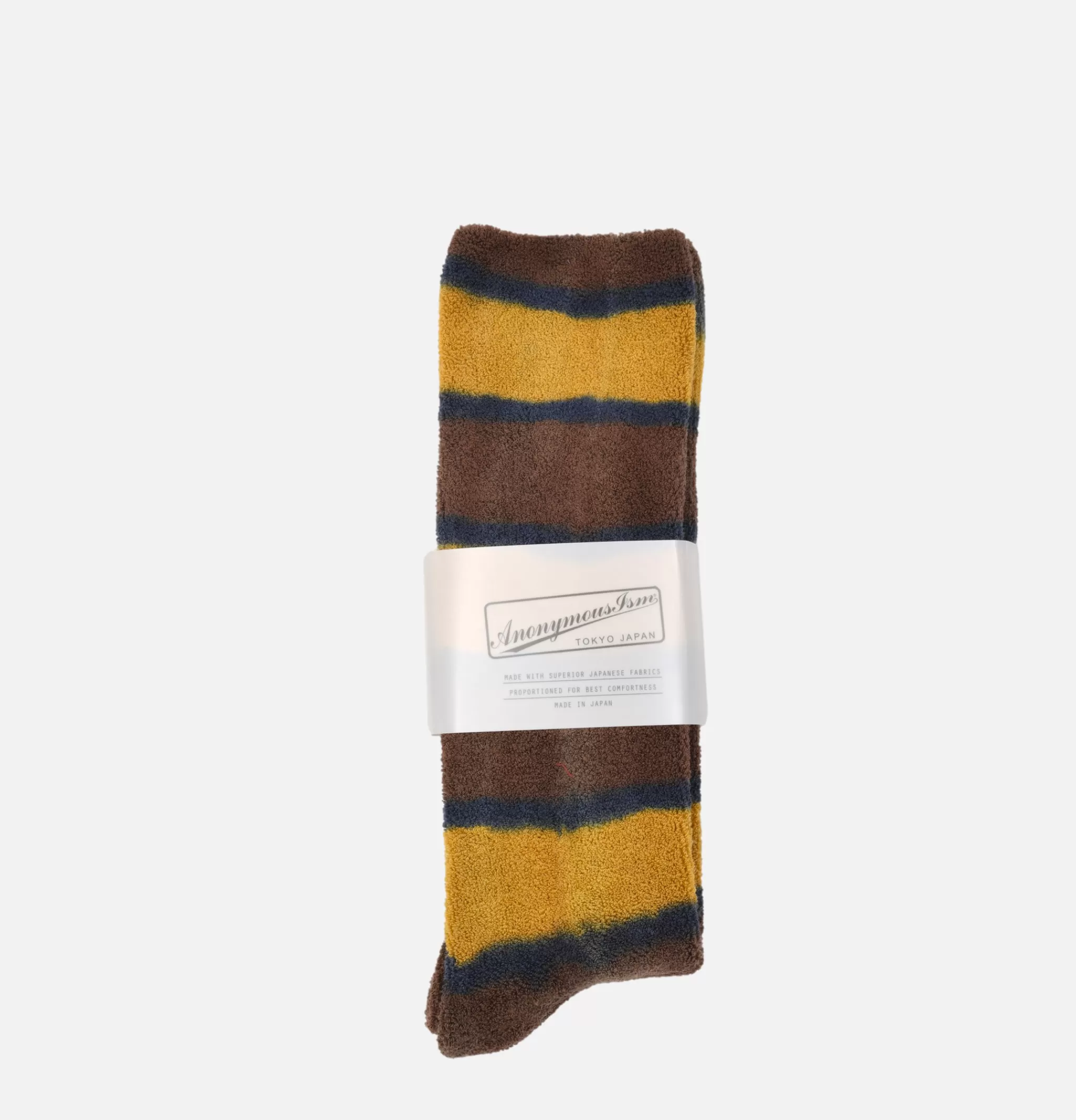 ANONYMOUS ISM Chaussettes | Old Surf Stripes Crew