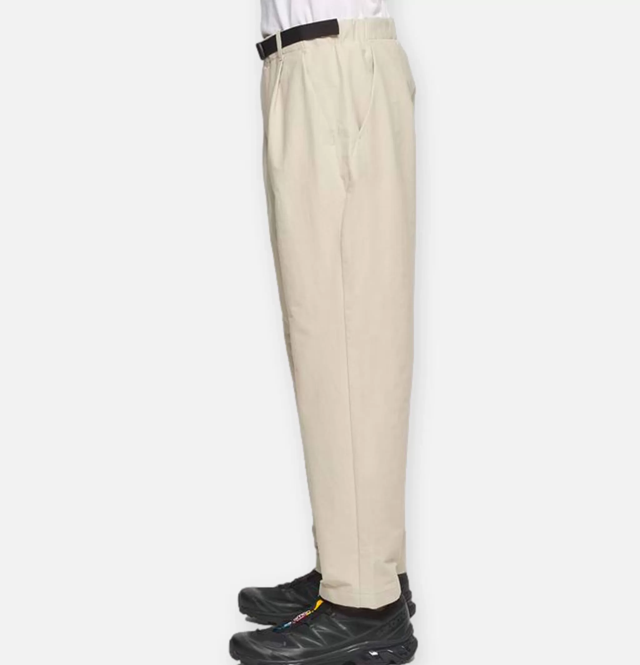 GOLDWIN Pantalons | One Tuck Ankle Pants Beige