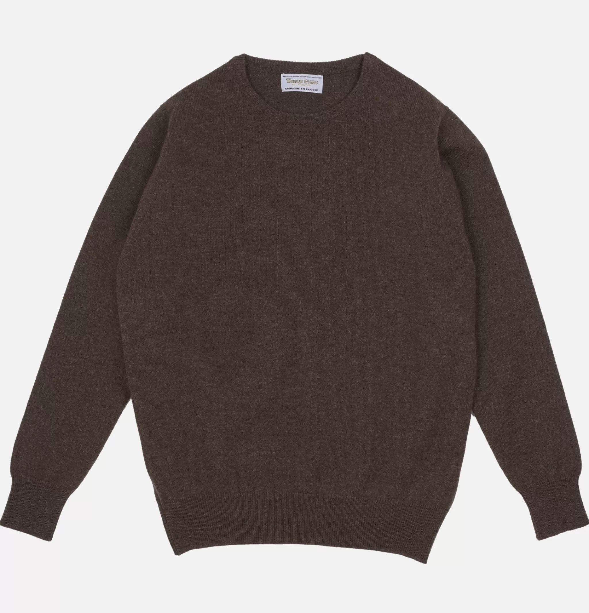 WILLIAM LOCKIE Pulls & Cardigans | Pull Col Rond Mocha