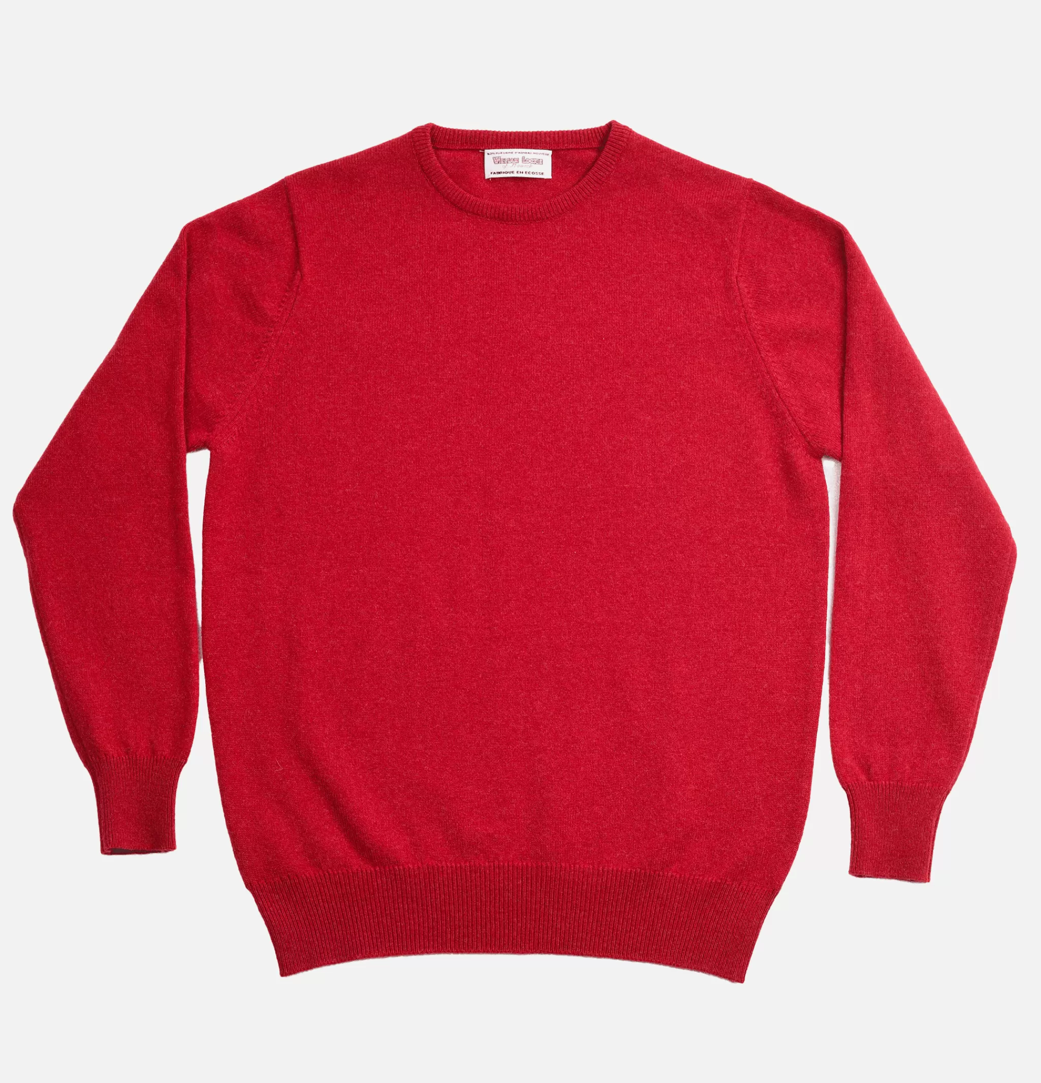 WILLIAM LOCKIE Pulls & Cardigans | Pull Col Rond Poppy Mix
