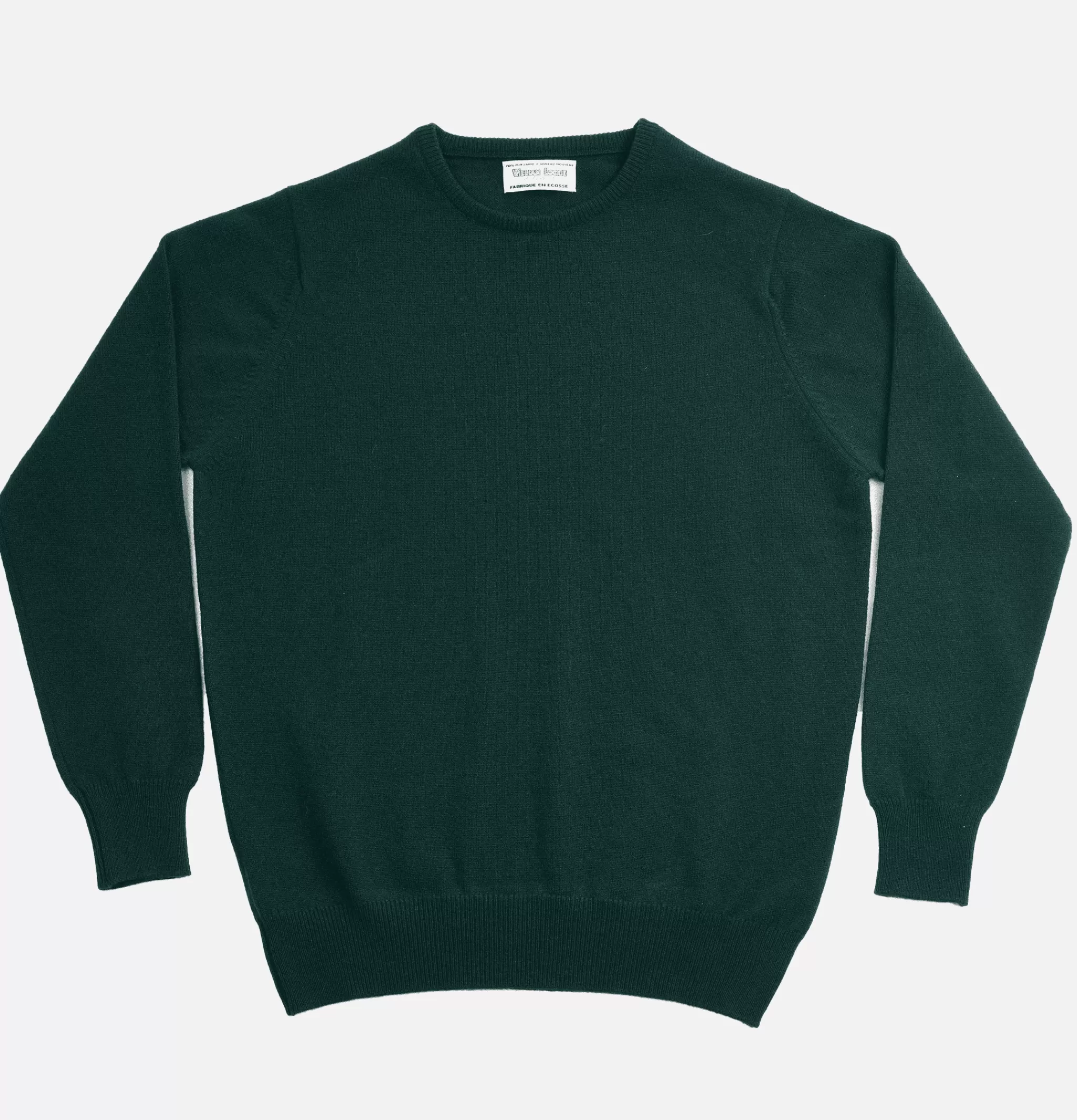 WILLIAM LOCKIE Pulls & Cardigans | Pull Col Rond Tartan Green