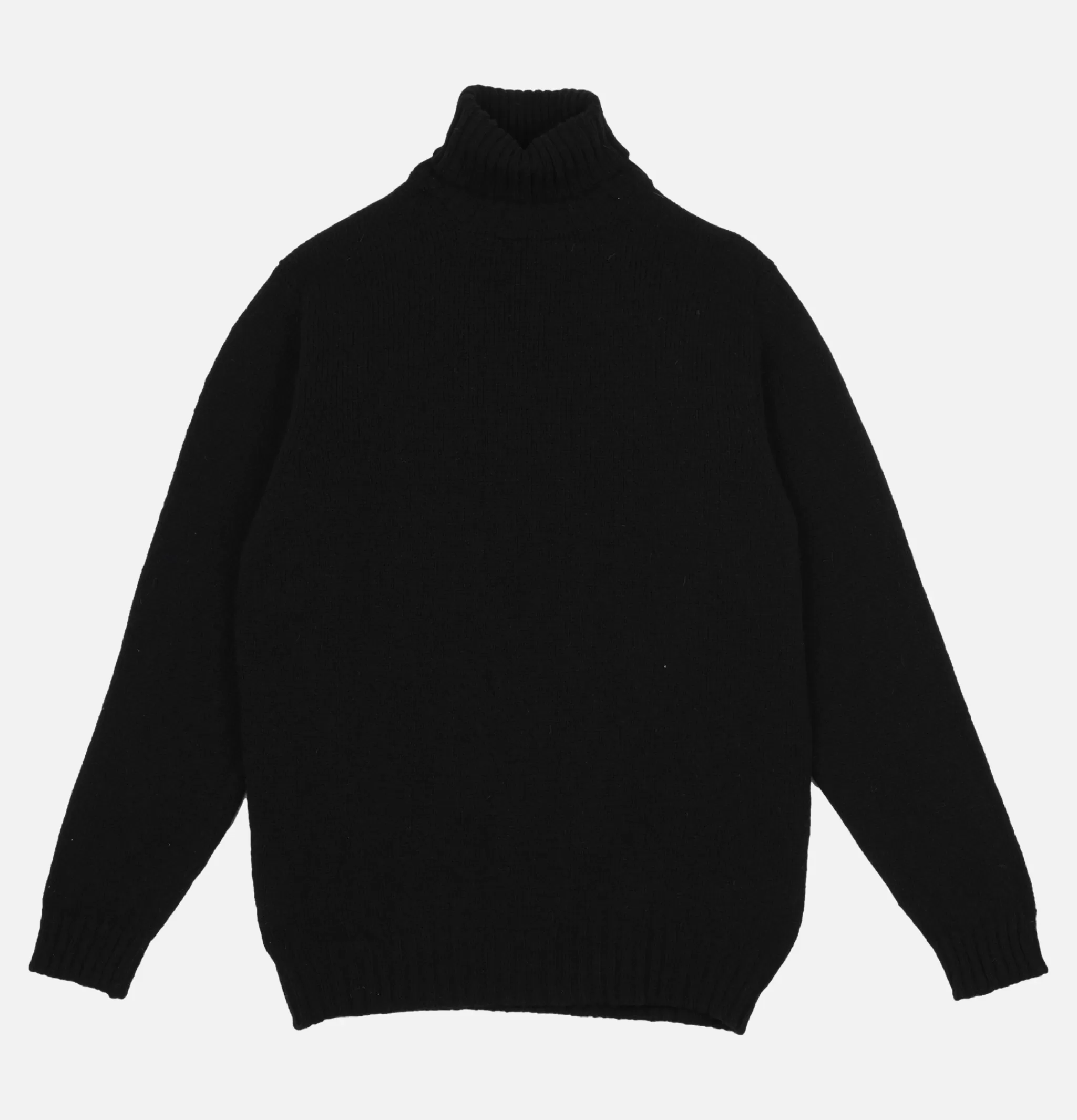 WILLIAM LOCKIE Pulls & Cardigans | Pull Col Roulé Aryan Black