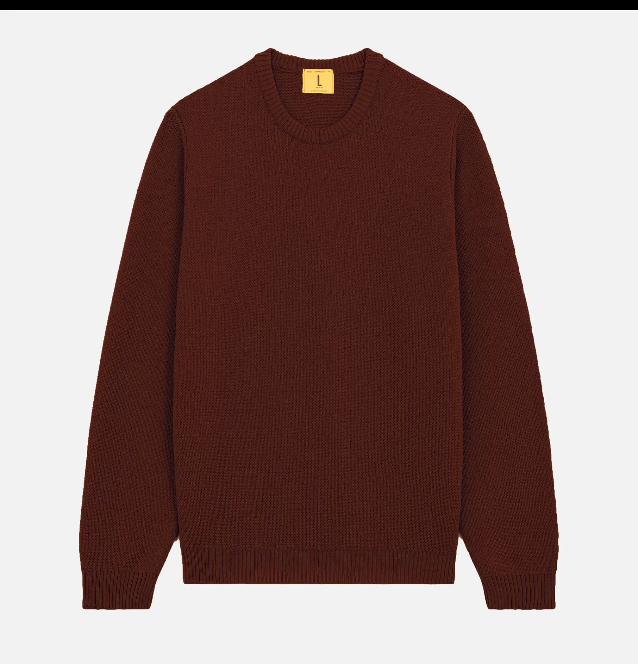 NITTO KNITWEAR Pulls & Cardigans | Pull Youri Col Rond Brique