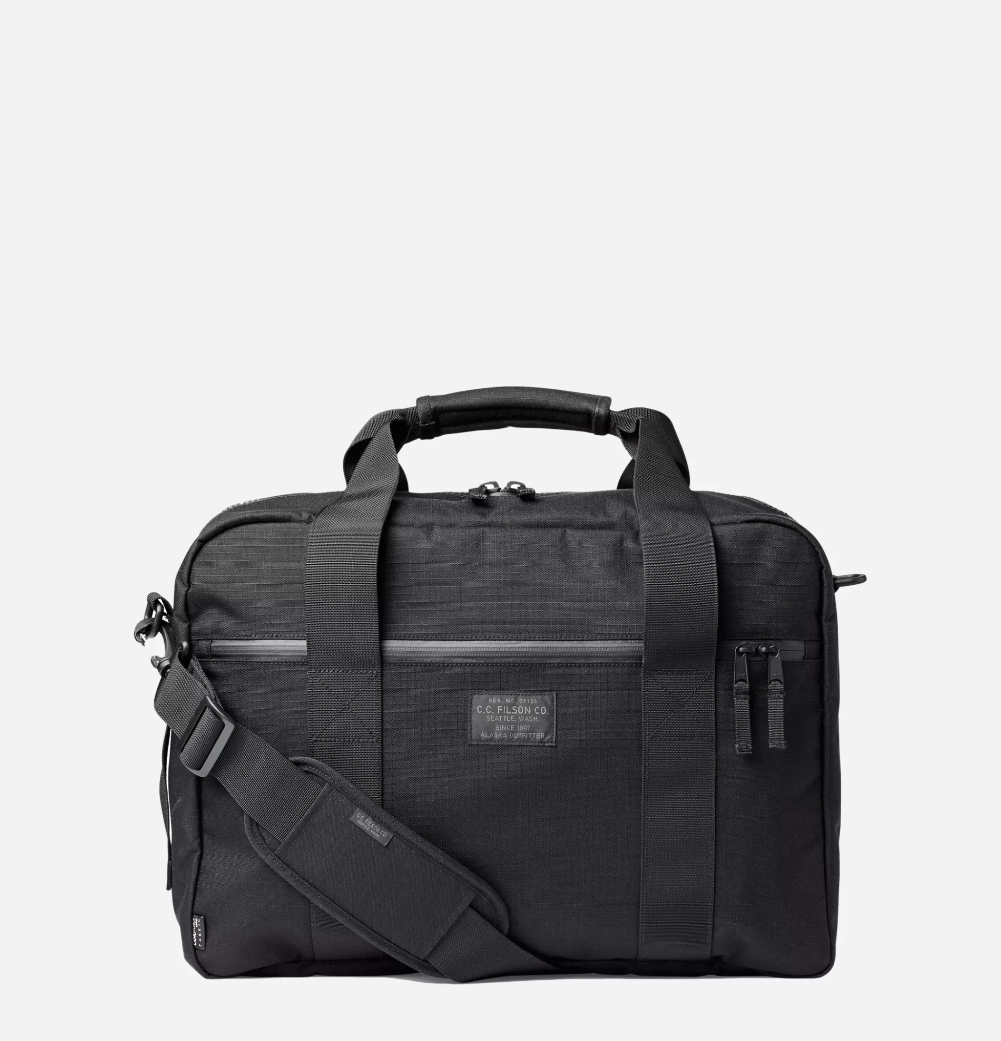 FILSON Sacs Bandoulière | Pullman Nylon Ripstop Black
