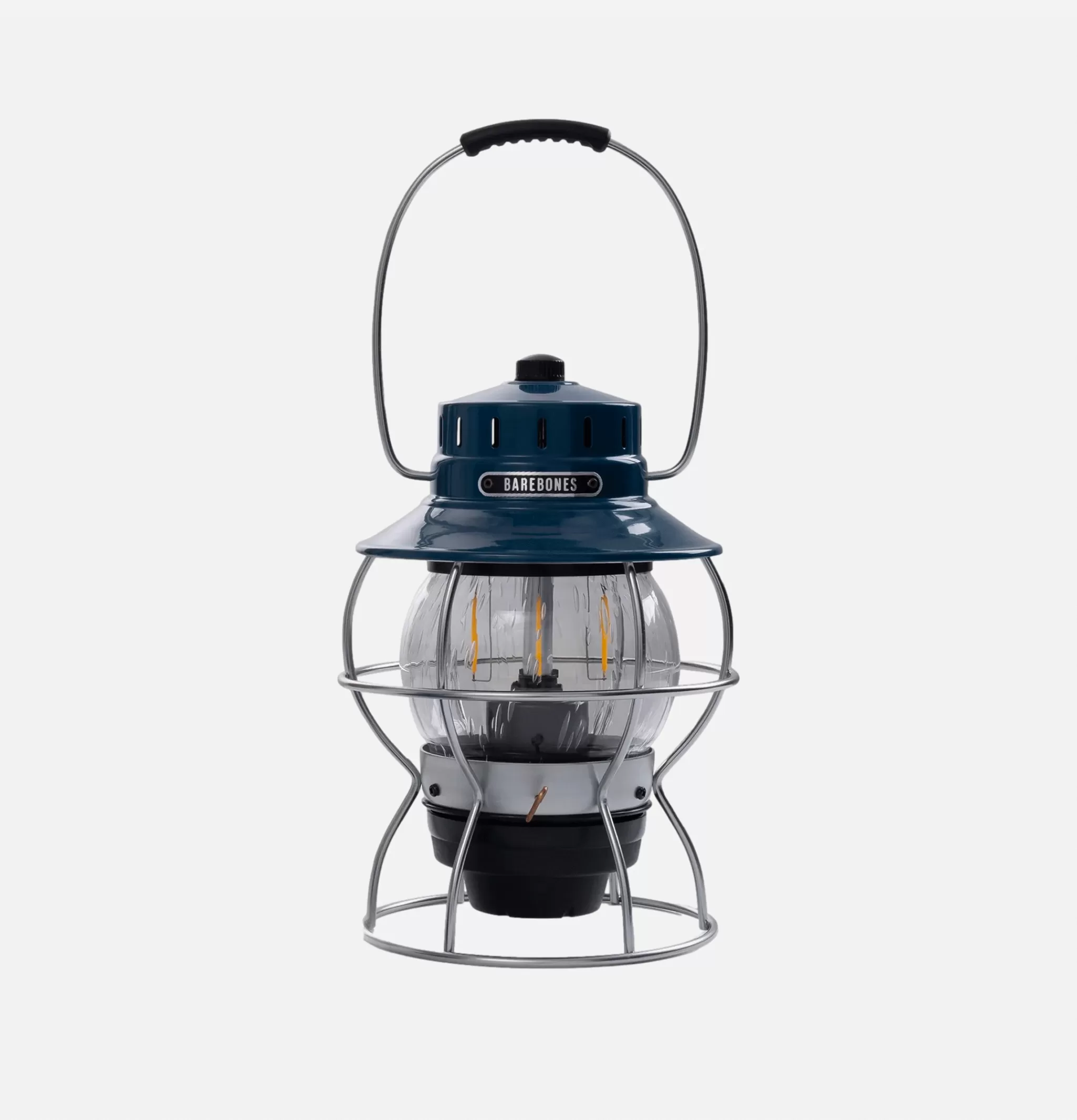 BAREBONES Outdoor | Railroad Lantern Ocean Blue