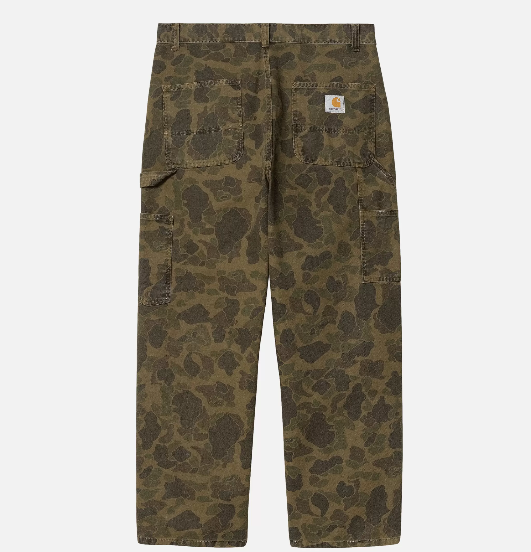 CARHARTT WIP Pantalons | Single Knee Camo Duck Green