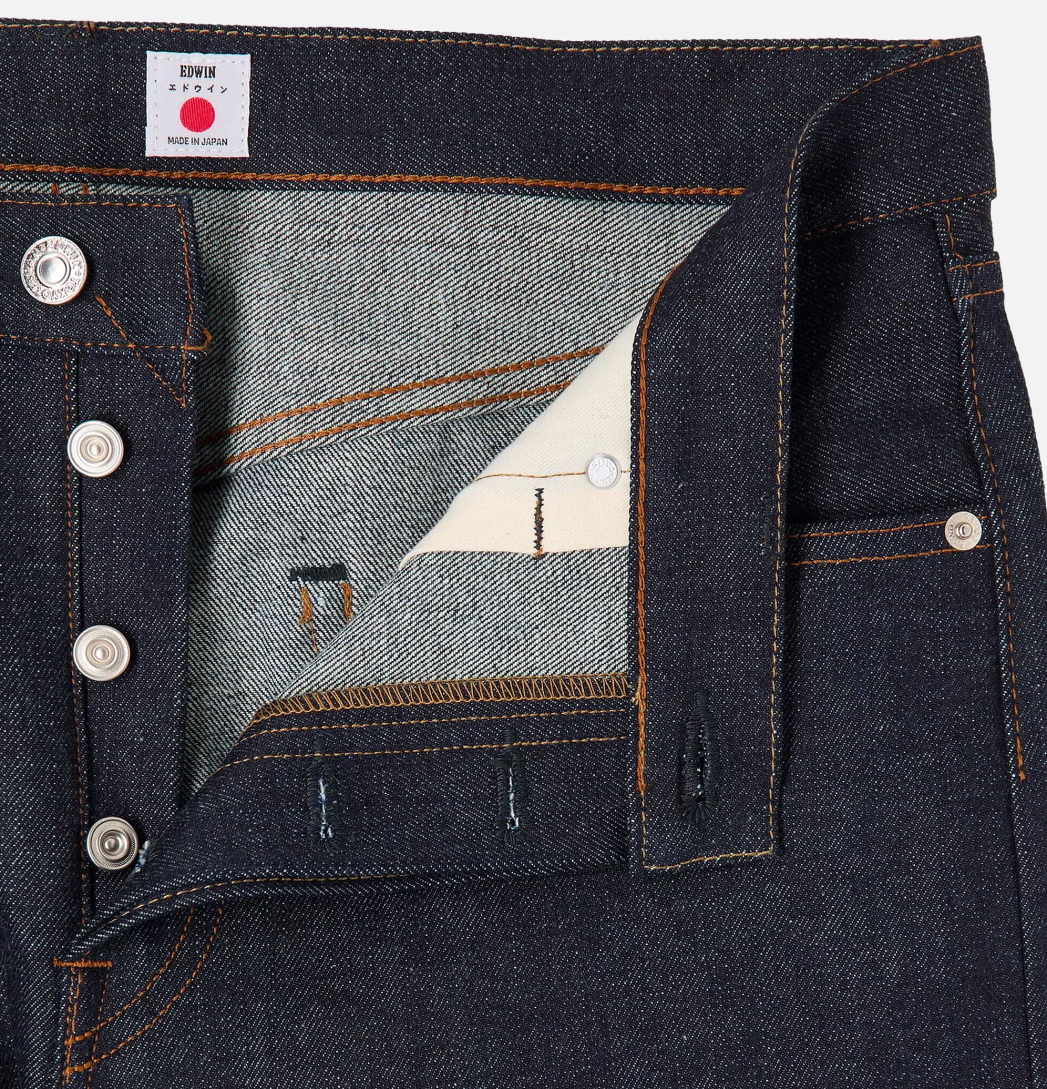 EDWIN Jeans | Slim Tapered Kurabo Blue Unwash