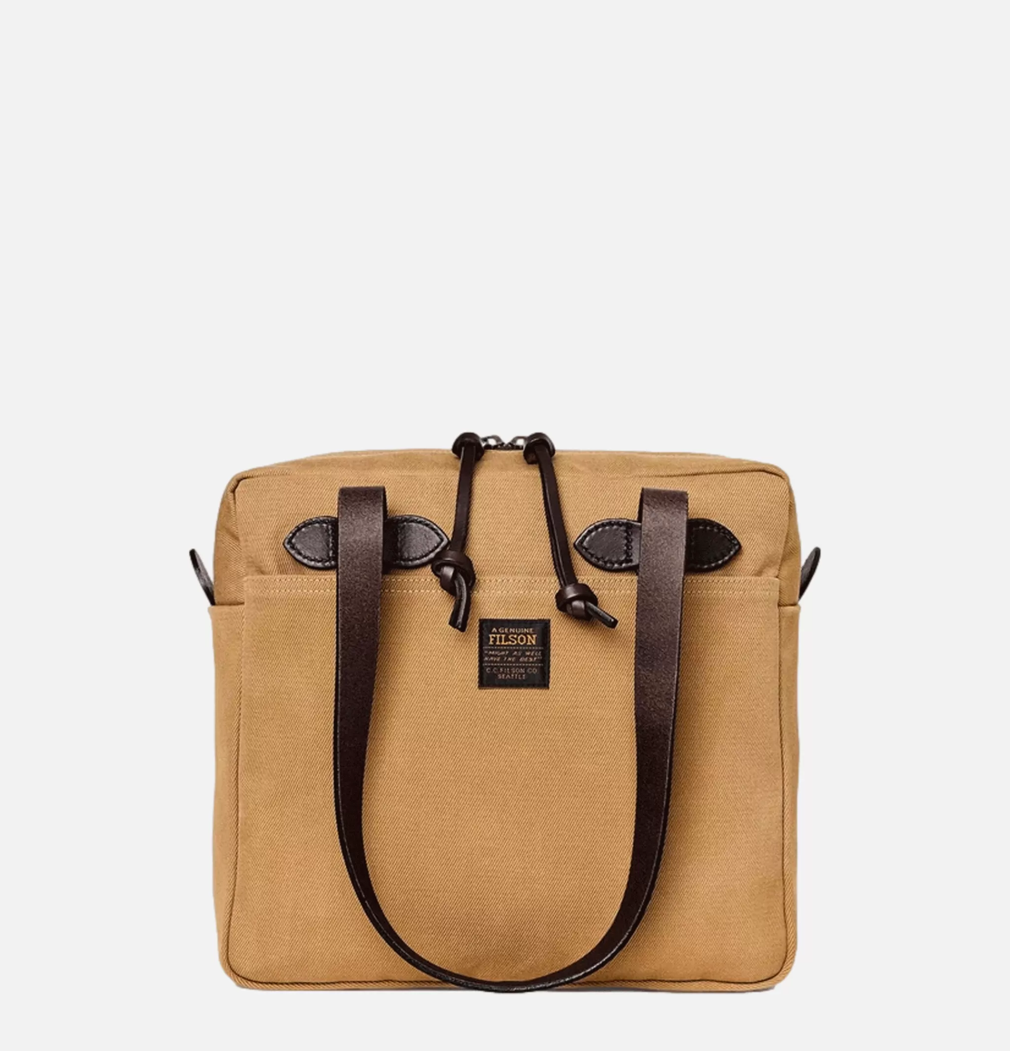 FILSON Tote-bags | Small Zipper Tote Tan