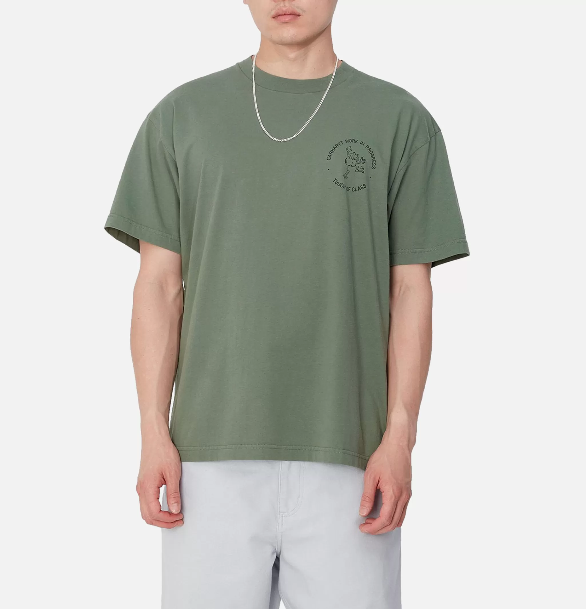 CARHARTT WIP T-shirts | Stamp Tee Duck Green