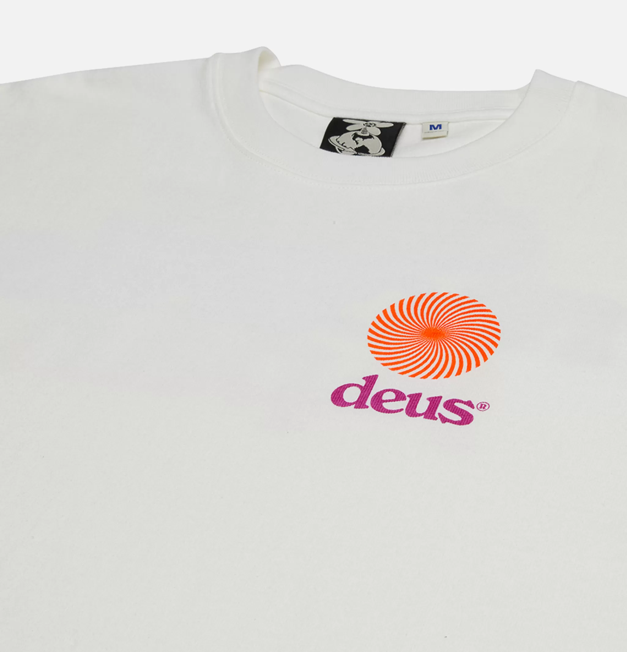 DEUS T-shirts | Strata Tee Vintage White
