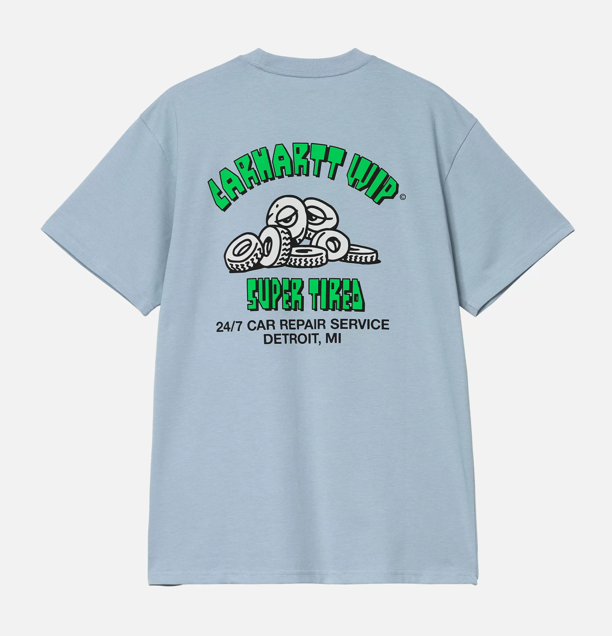 CARHARTT WIP T-shirts | Super Tired T-shirt Dusty Ice