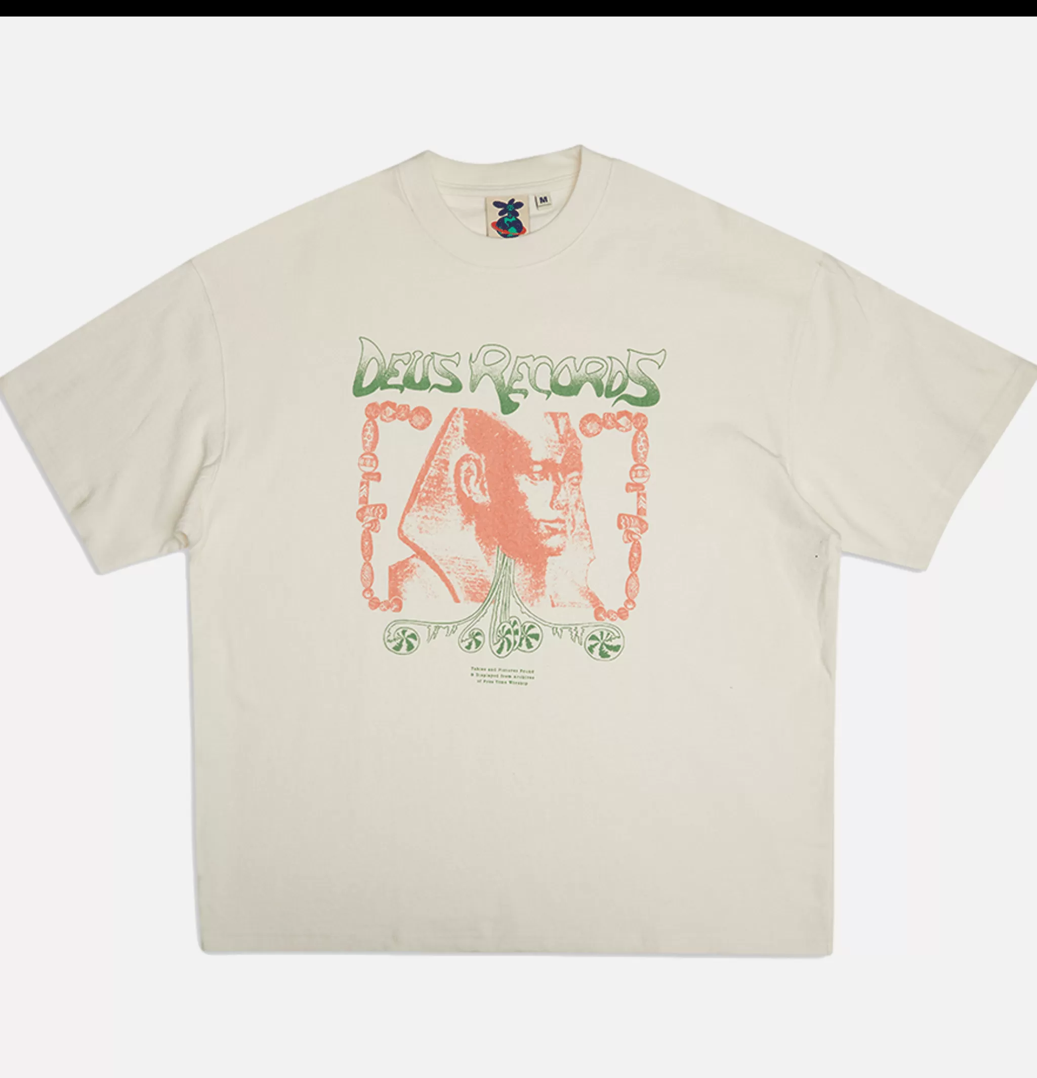 DEUS T-shirts | Time Worship Tee Vintage White