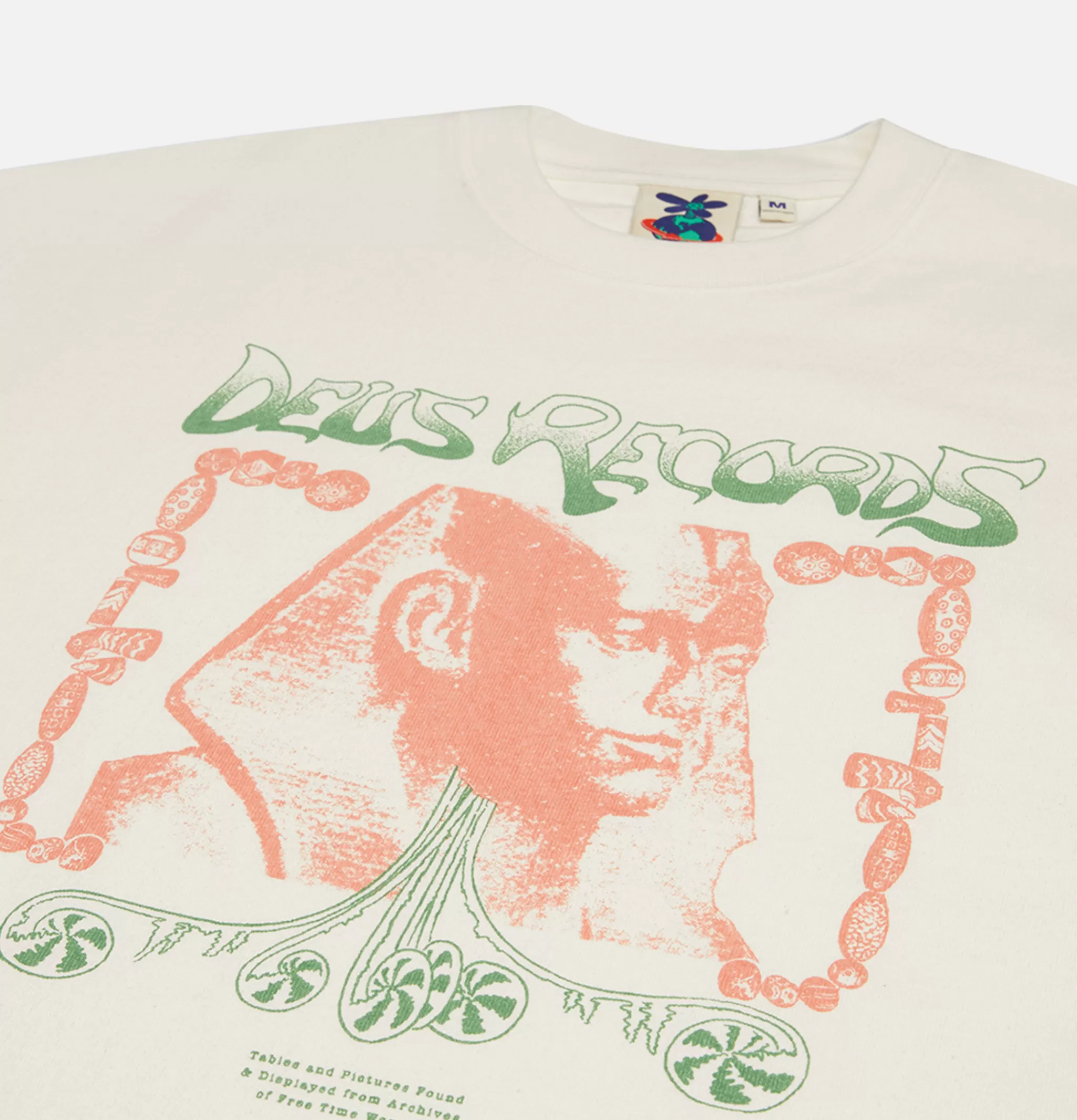 DEUS T-shirts | Time Worship Tee Vintage White