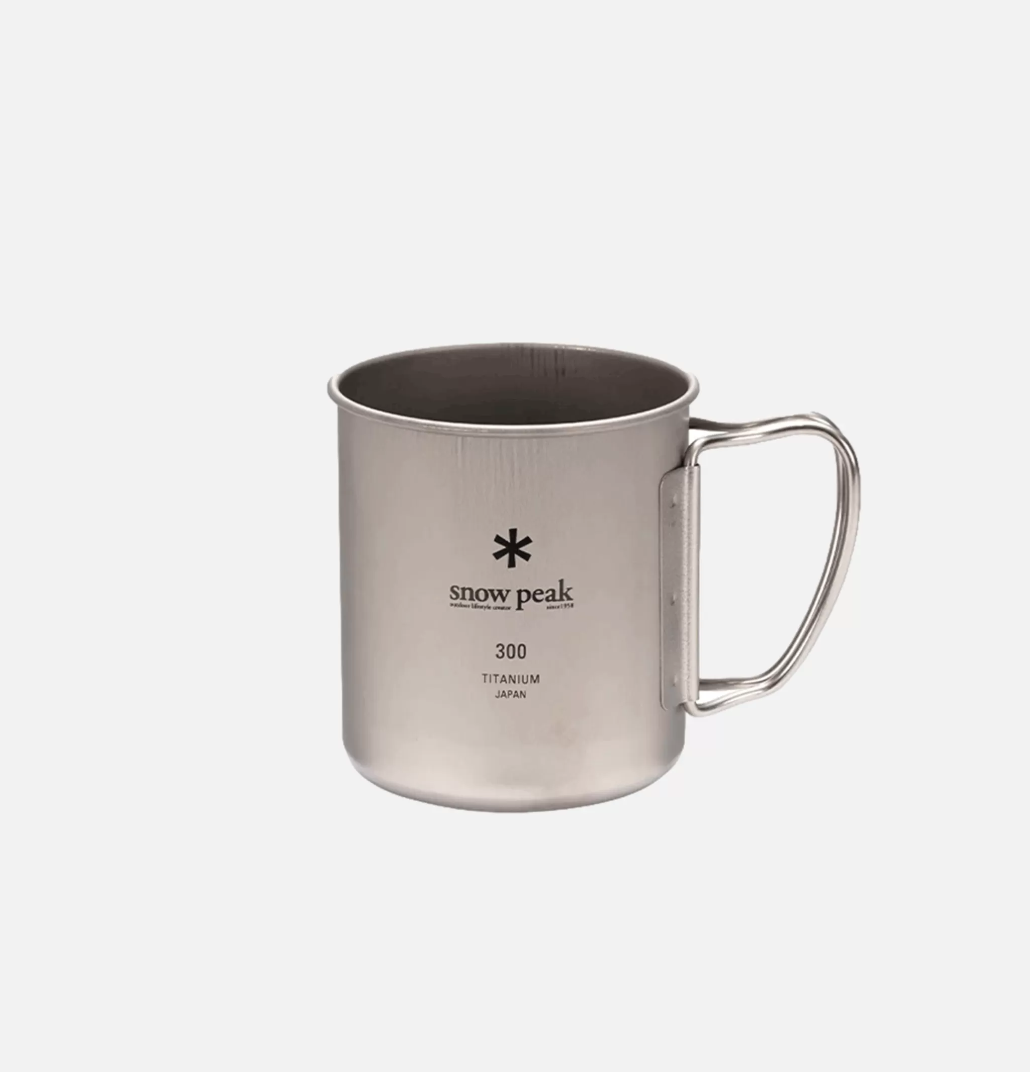 SNOW PEAK Outdoor | Titanium Single Cup 330