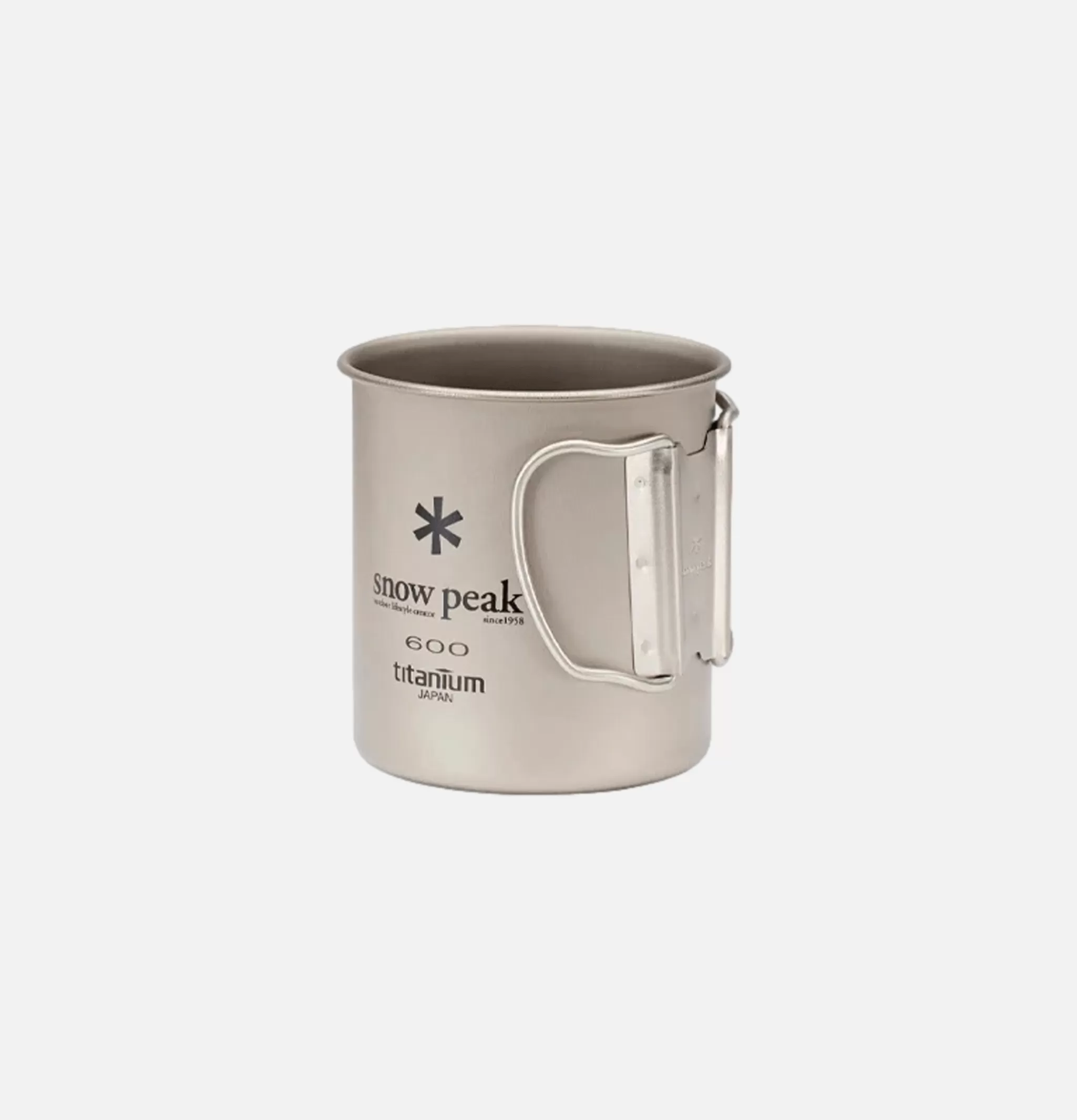SNOW PEAK Outdoor | Titanium Single Cup 600