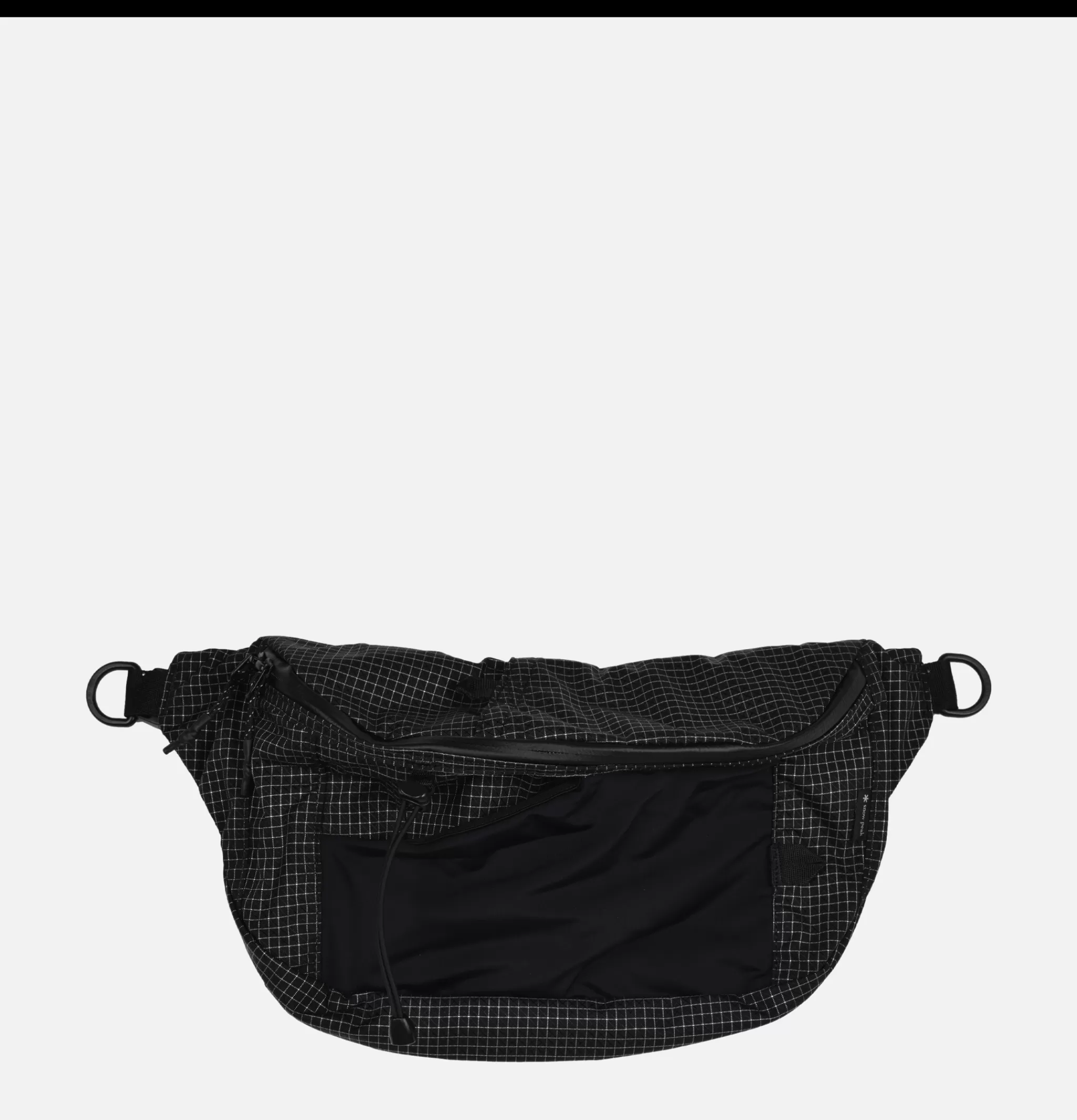 SNOW PEAK Sacs Bananes | Transit Waist Bag One Black
