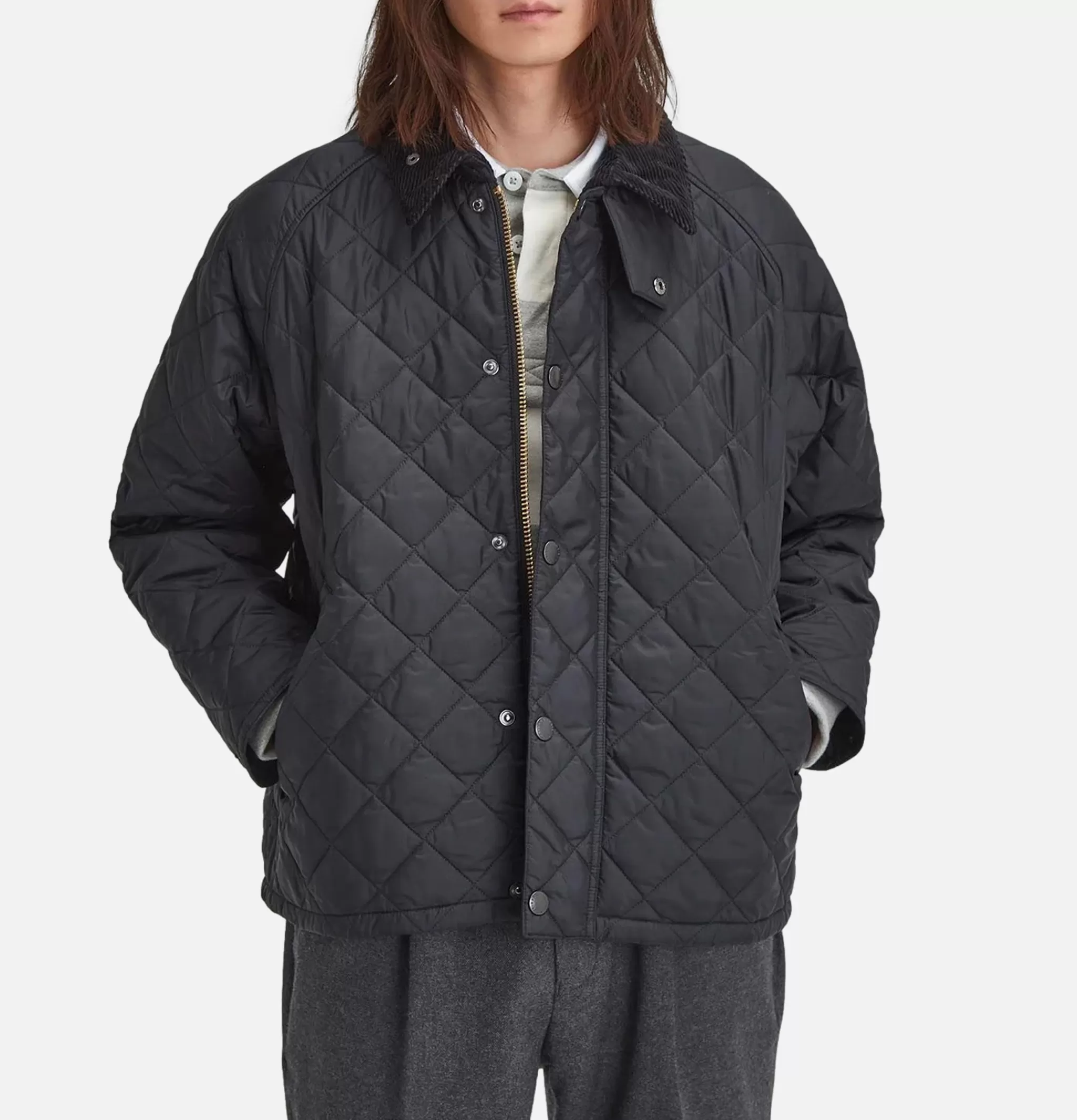 BARBOUR Vestes | Transport Quilted Jacket Black