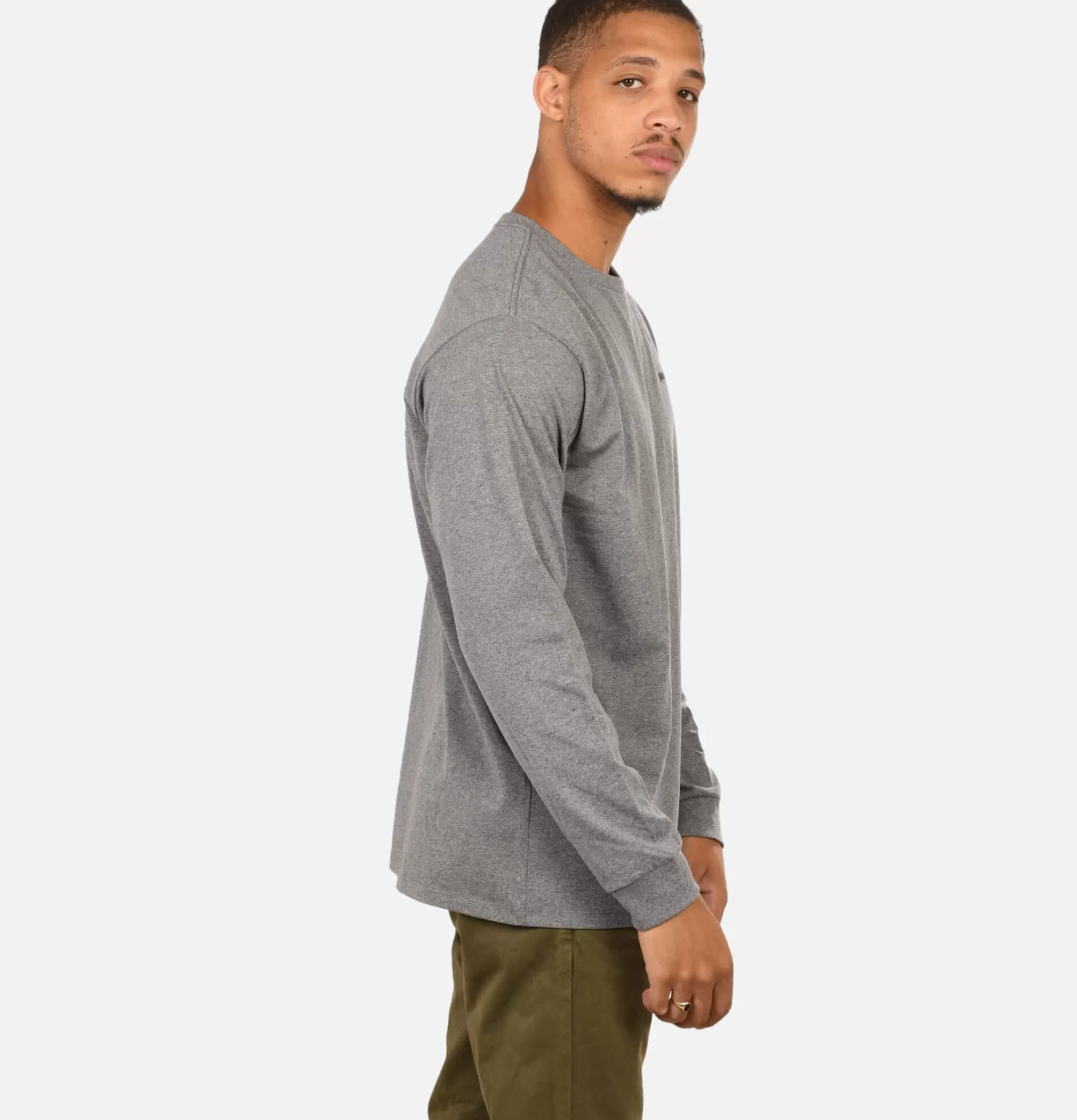 PATAGONIA T-shirts | T-shirt P6 Logo ML Grey