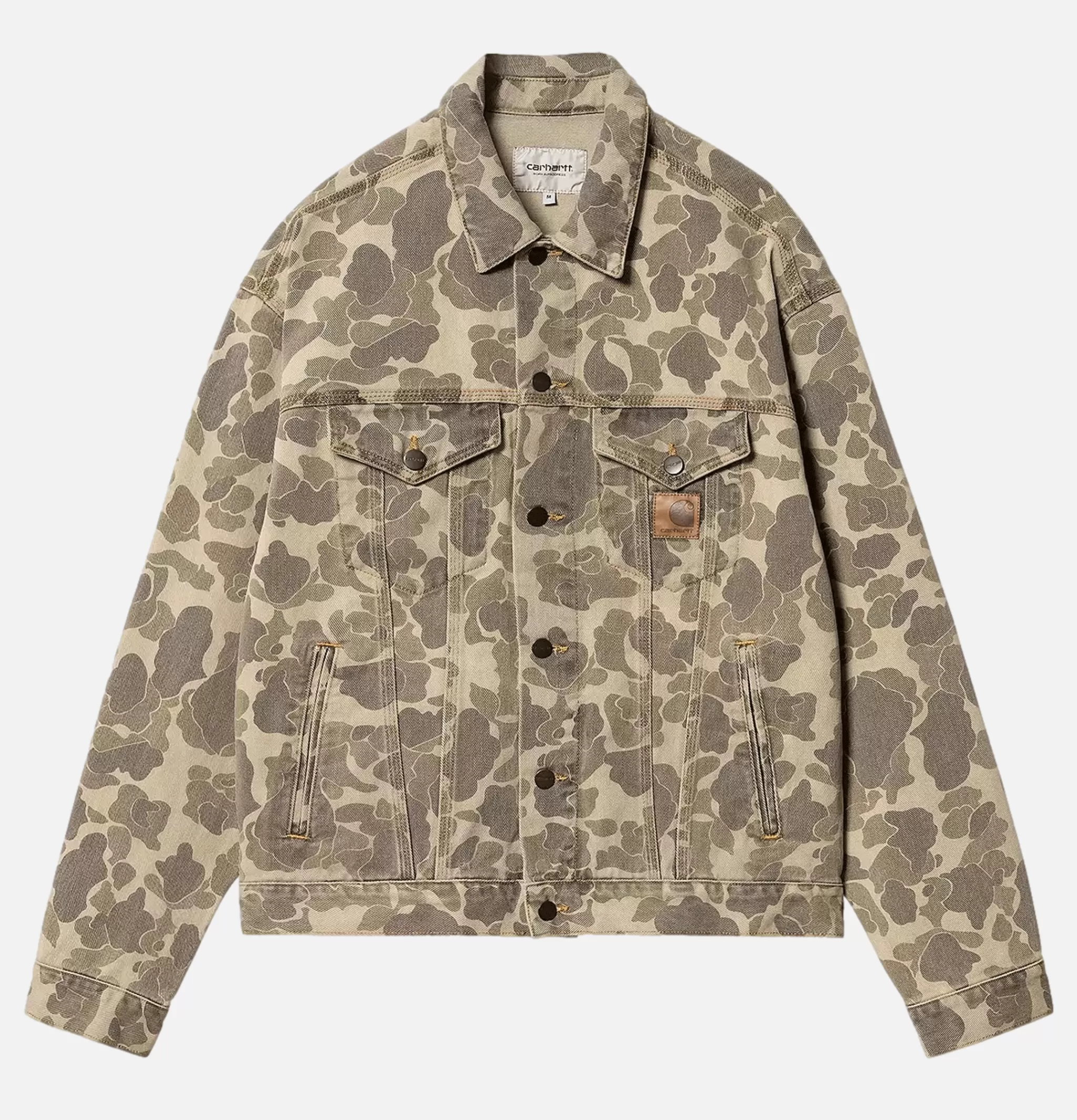 CARHARTT WIP Vestes | Veste Duck Helston Noire Camo