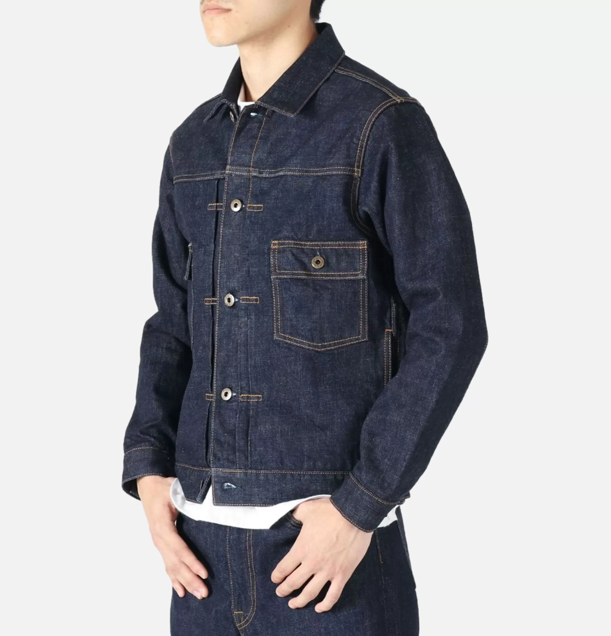 JAPAN BLUE JEANS Vestes | Veste en Jean Type2 14.8oz Blue