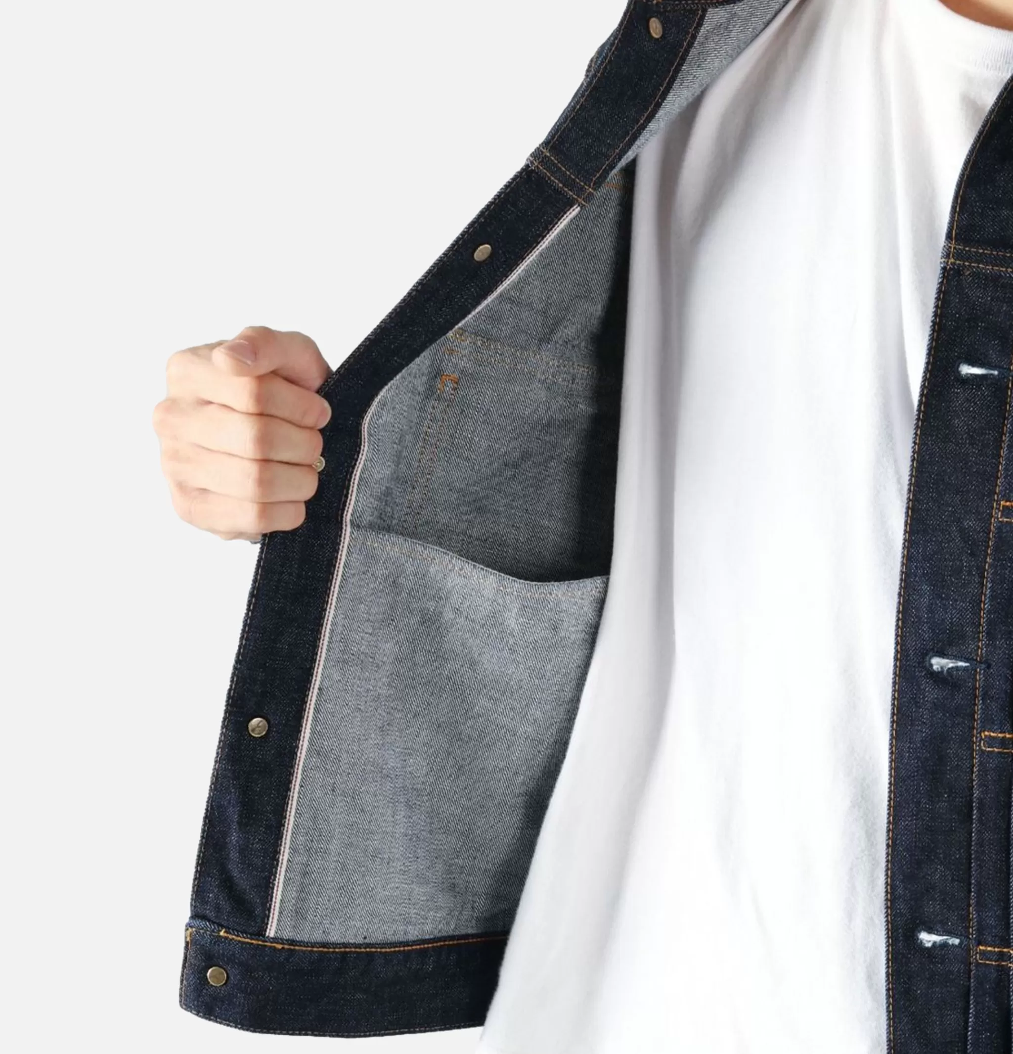 JAPAN BLUE JEANS Vestes | Veste en Jean Type2 14.8oz Blue