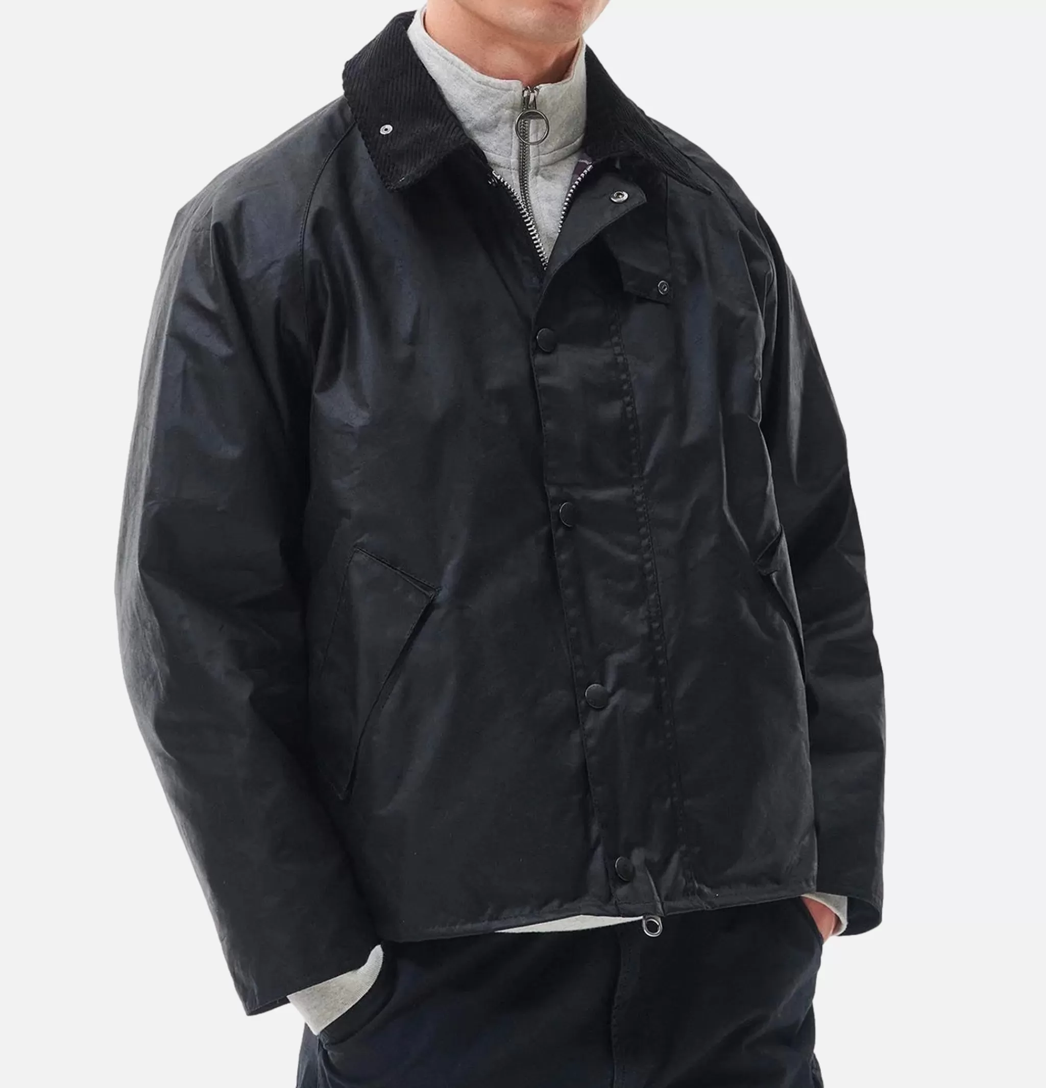 BARBOUR Blousons & Manteaux | Veste Transport Black