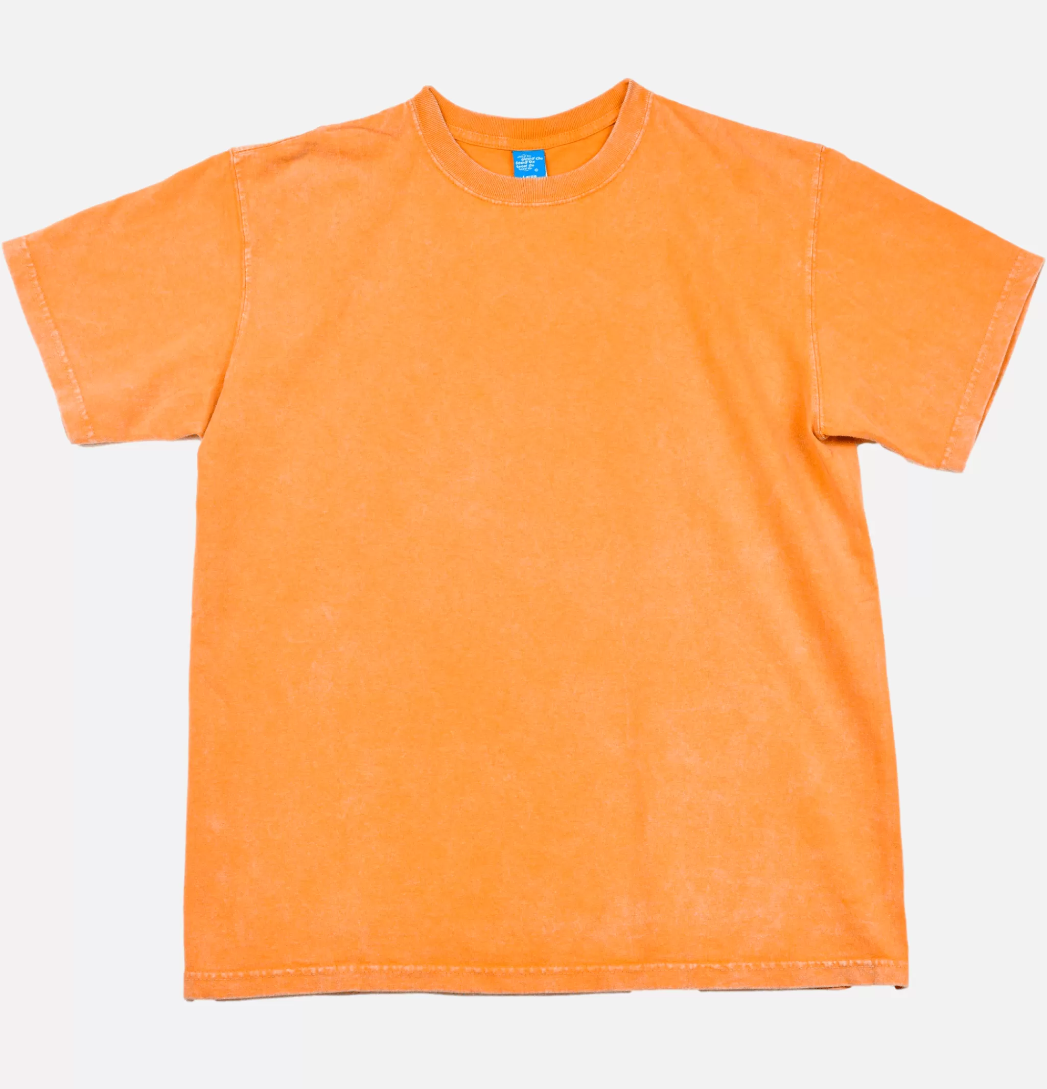 GOOD ON T-shirts | Vintage Dye Crew Tee Mustard