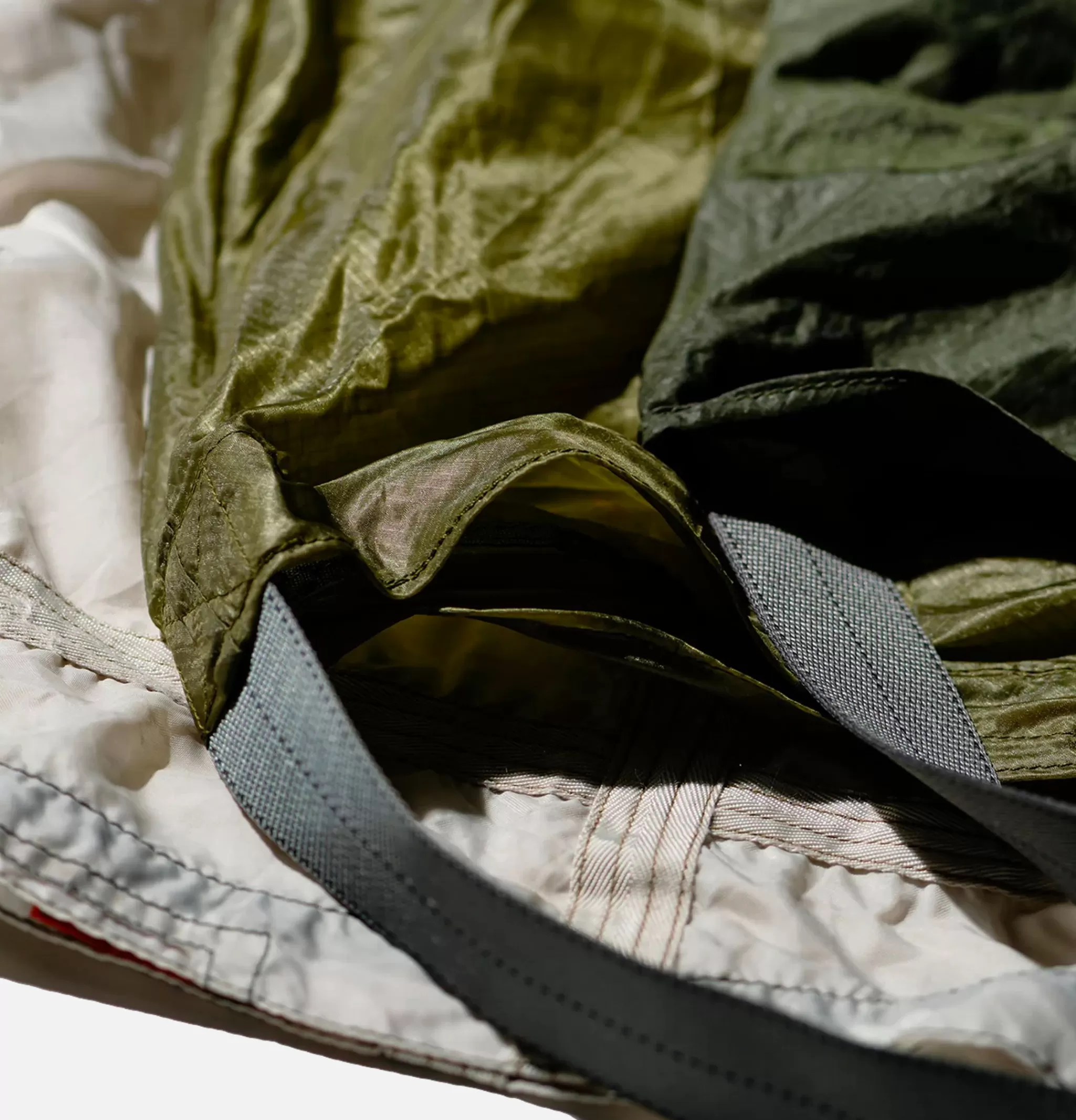 PUEBCO Tote-bags | Vintage Parachute Light Bag Olive