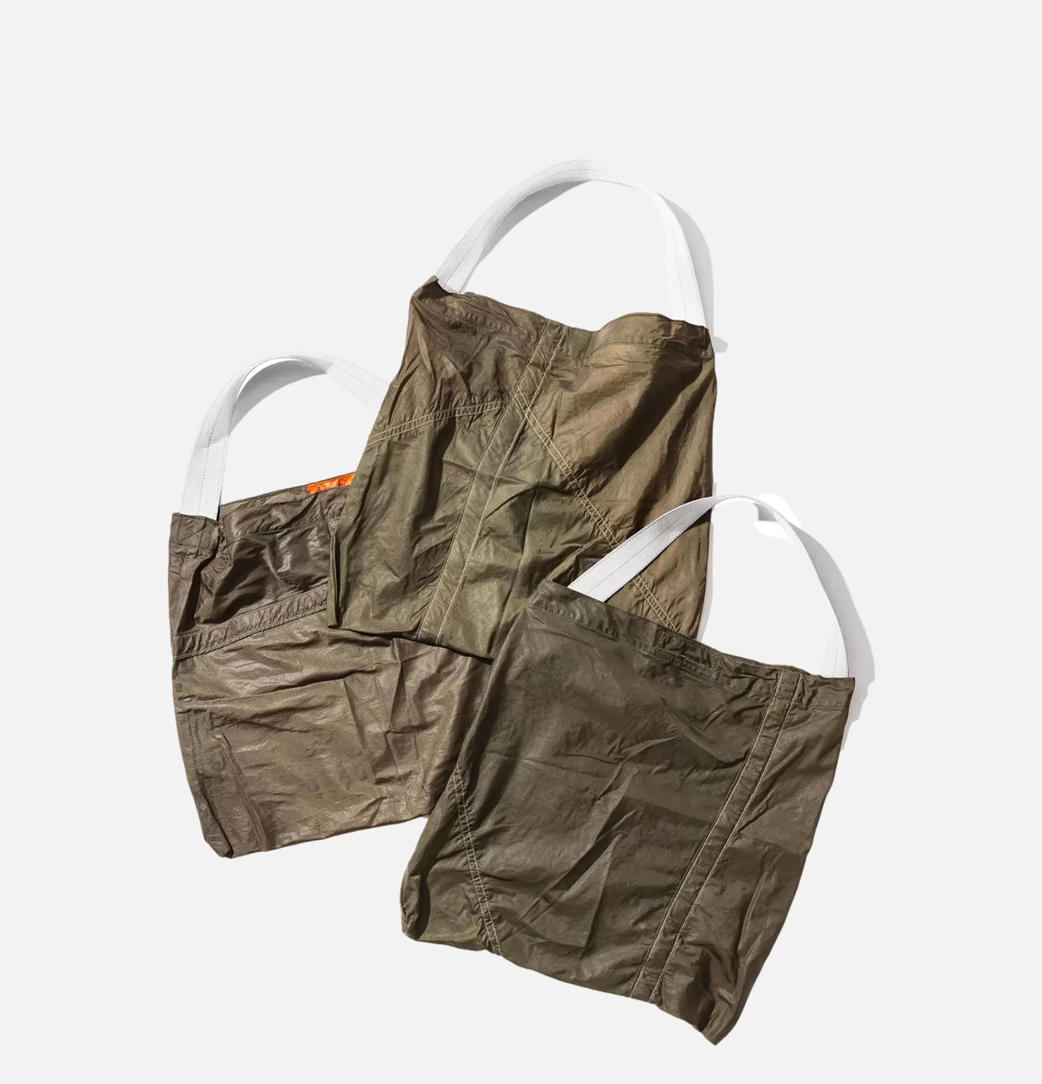 PUEBCO Tote-bags | Vintage Parachute Light Bag Olive