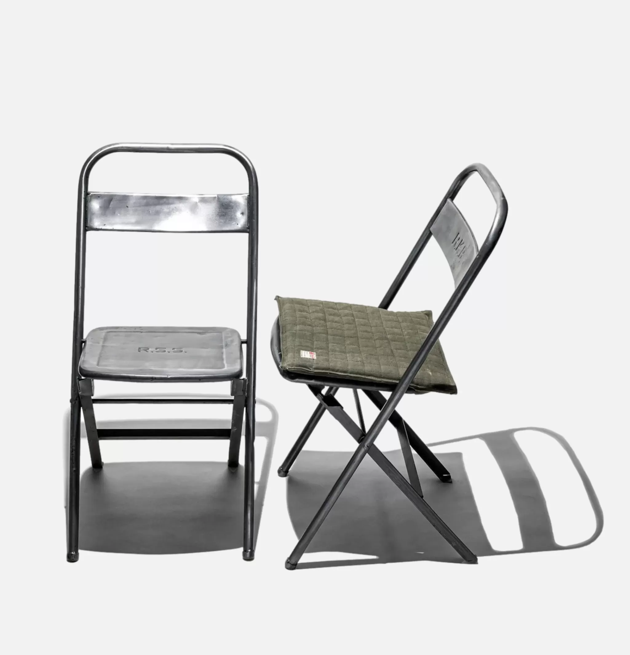 PUEBCO Maison | Vintage Tent Seat Cushion Vert